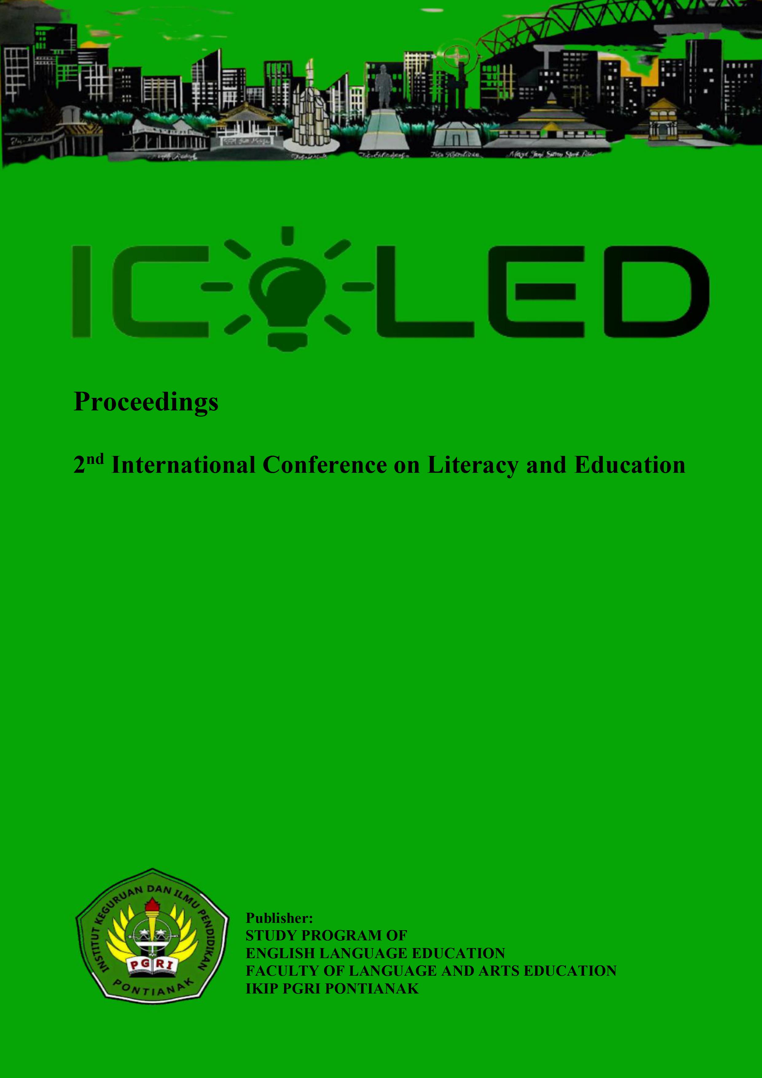 					View Vol. 2 No. 1 (2022): Proceedings of The 2nd International Conference on Literacy and Education
				
